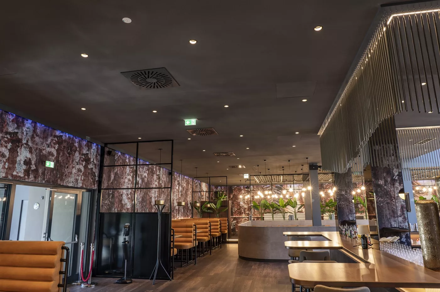 Deckenausschnitte | Restaurant Klangspiel